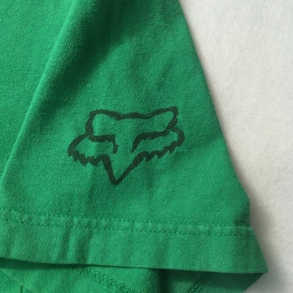 #DD Fox Riders T-Shirt Mens XL Moto green Short Sleeve Shirt 2xl motocross - Picture 7 of 10